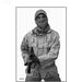 Tactical Firearms Training Team Terrorist Target - Man w/ Rifle (B&W) - INVTACTICAL