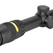 Trijicon AccuPoint 1-4x24mm Riflescope Standard Duplex Crosshair with Amber Dot, 30mm Tube, Matte Black, Capped Adjusters TR24-C-200070 - INVTACTICAL