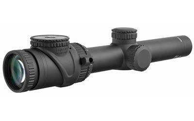 Trijicon AccuPoint 1-6x24mm Riflescope with BAC, Amber Triangle Post Reticle, 30mm Tube, Matte Black, Capped Adjusters TR25-C-200091 - INVTACTICAL