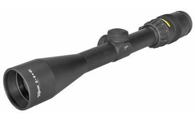 Trijicon AccuPoint 3-9x40mm Riflescope Amber Triangle Post, 1 in. Tube, Matte Black, Capped Adjusters TR20 - INVTACTICAL