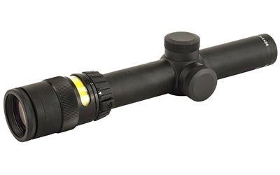 Trijicon Accupoint Rifle Scope, 1-4X24mm, 30mm, German #4 Crosshair With Green Dot Reticle, Matte TR24-3G - INVTACTICAL