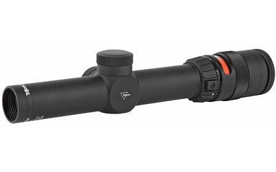 Trijicon AccuPoint Rifle Scope, 1-4X24mm, 30mm, Red Triangle, Matte Black Finish TR24R - INVTACTICAL
