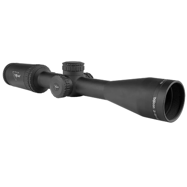 Trijicon Credo 3-9x40mm Second Focal Plane Riflescope with Green MIL-Square, 1 in. Tube, Matte Black, Low Capped Adjusters CR940-C-2900042 - INVTACTICAL