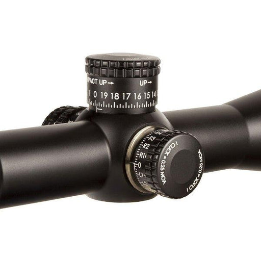 Trijicon Tenmile 3-18x44mm First Focal Plane Riflescope with MRAD Precision Tree (Red/Green Illumination), 30mm Tube, Matte Black, Exposed Elevation Adjuster with Return to Zero Feature TM1844-C-3000002 - INVTACTICAL