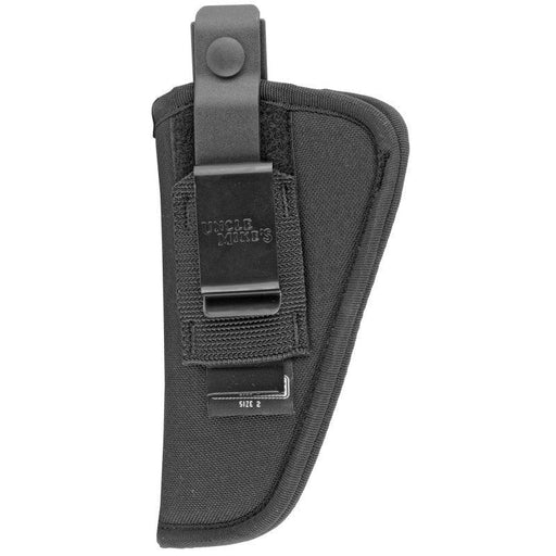 Uncle Mike's Cordura Hip Holster, Size 2, Fits Medium Revolver With 4" Barrel, Ambidextrous - INVTACTICAL
