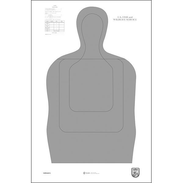 US Fish and Wildlife Service Qualification Target - INVTACTICAL