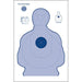 US Probation and Pretrial Services Cardboard Transitional Target III - INVTACTICAL