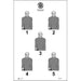 Williamson Co. (TN) Sheriff's Office Multi Qualification Target - INVTACTICAL