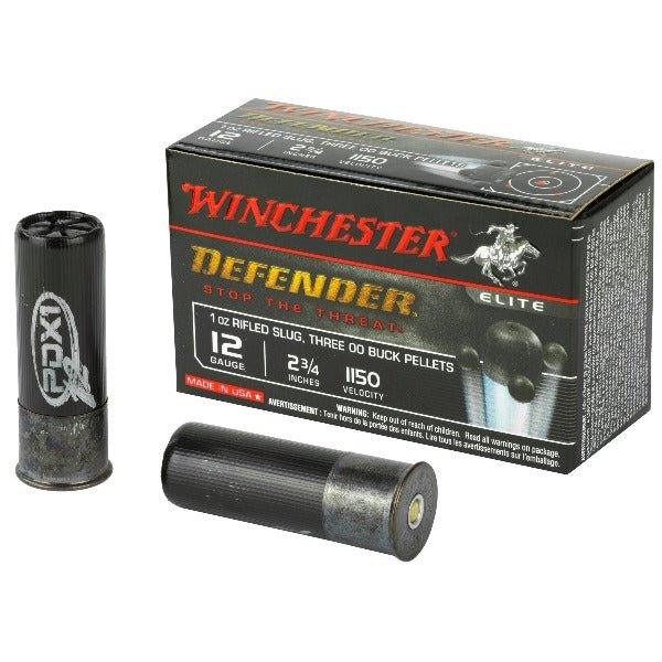 Winchester Ammunition Defender, Supreme Elite, 12 Gauge, 2.75", Buckshot, 10 Round Box S12PDX1 (10 BXS PER CASE) - INVTACTICAL