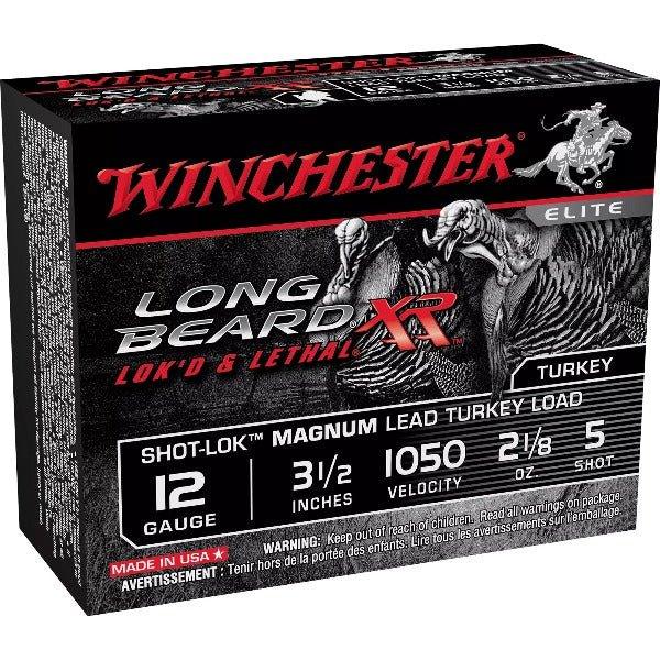 Winchester Ammunition Long Beard XR, 12 Gauge 3.5", #5, 2 1/8 oz., 10 Round Box STLB12LM5 (10 BXS PER CASE) - INVTACTICAL